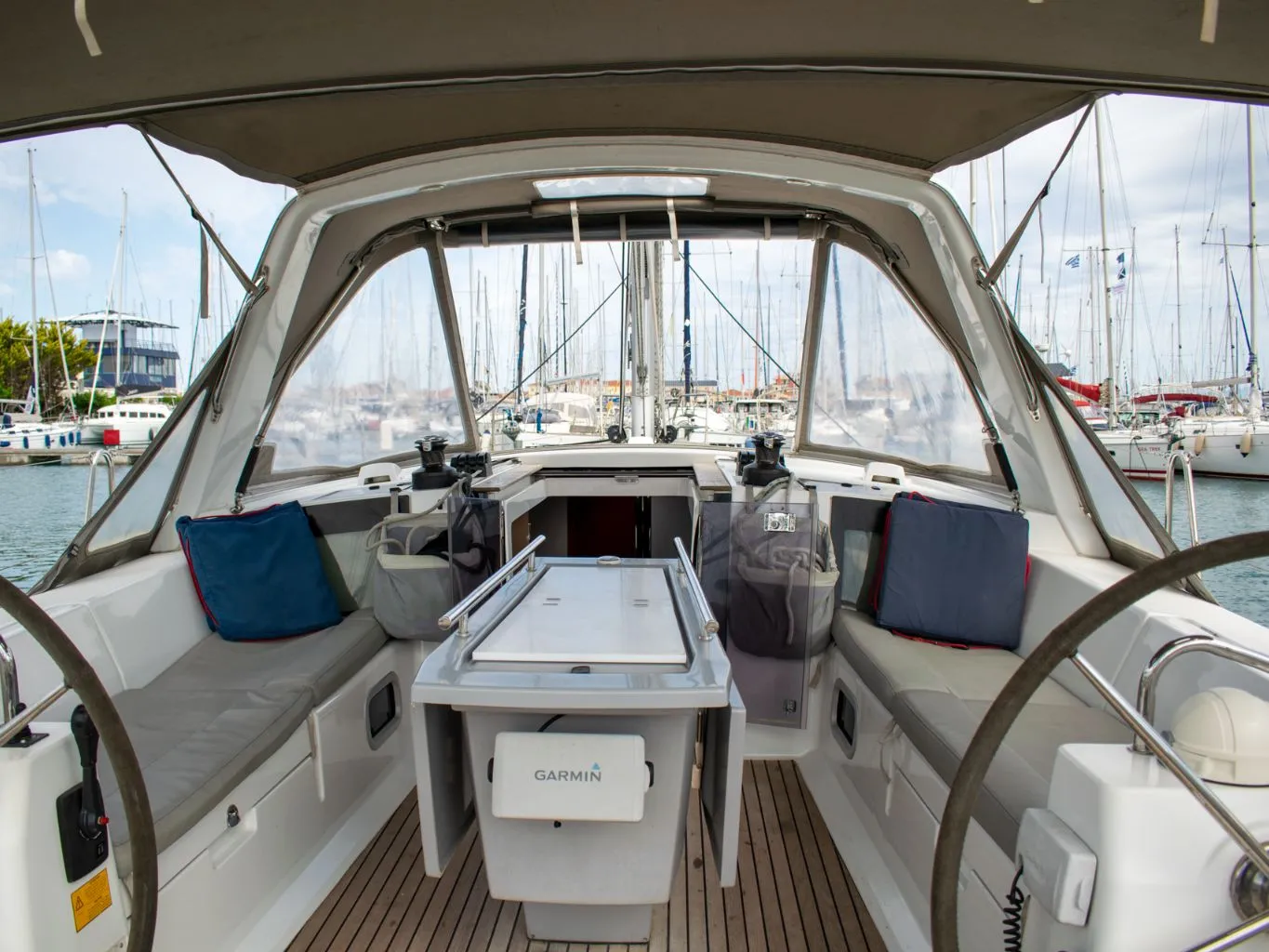 Beleza's foredeck