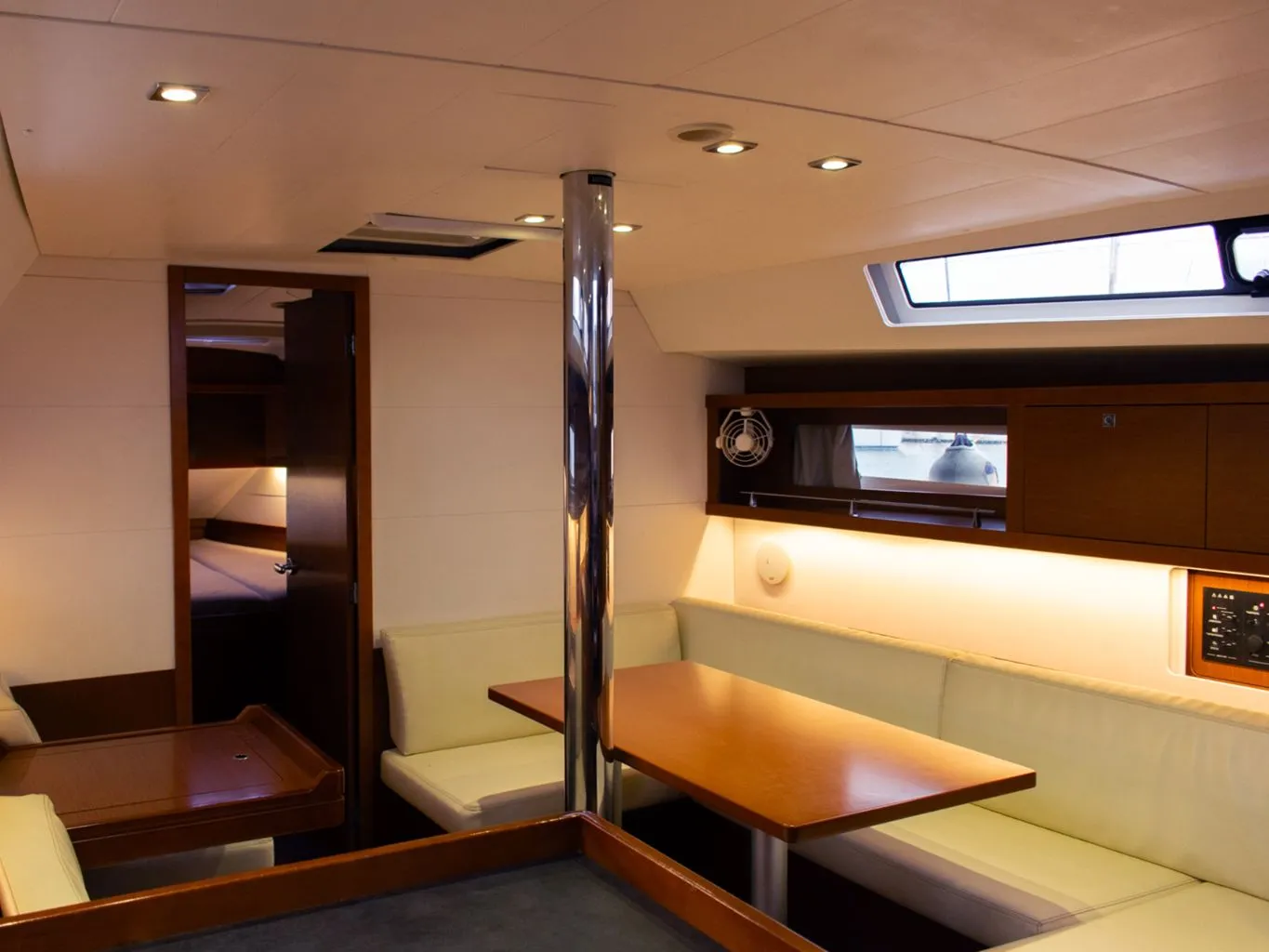 Galley aboard Beleza